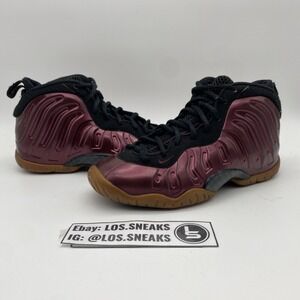 Size‎ 4y (GS) - Nike Little Posite One Mid Night Maroon (644791-600)
